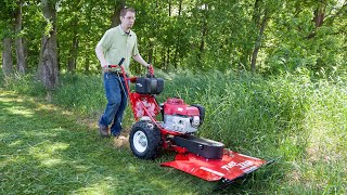 Power Brush Cutter from TURF TEQ  Professional Grounds Care Equipment [upl. by Ellehcin]