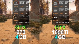 GTX 970 vs GTX 1050 Ti  Test in 10 Games Tested in 2023 [upl. by Eniamej]