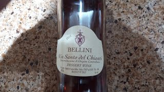 Bellini Vin Santo Del Chianti Italian Dessert Wine [upl. by Haggar]