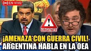 🔴VOTA LA OEA EN VIVO POR EL FRAUDE EN VENEZUELA  BREAK POINT [upl. by Hortensia]