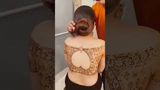 Unique blouse mehendi shortvideo s [upl. by Eatnod]