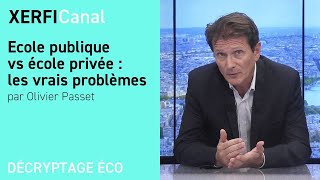 Ecole publique vs école privée  les vrais problèmes Olivier Passet [upl. by English604]