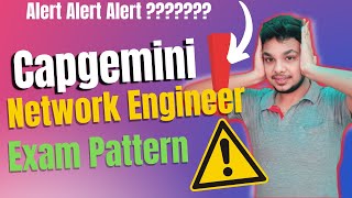 Capgemini Network Engineer Updated Exam Pattern  Online Test  Syllabus Capgemini Network Engineer [upl. by Ulrich63]