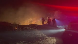 Another major wildfire tears across Texas panhandle [upl. by Enneirda]