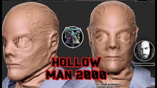 Hollow Man 2000 in ZBrush [upl. by Cori563]