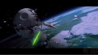 Star Wars VI Return of the Jedi  Space Battle of Endor Supercut [upl. by Benoite]