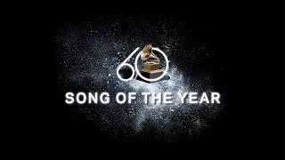 Song Of The Year Nominees  2018 GRAMMYs [upl. by Qooraf]