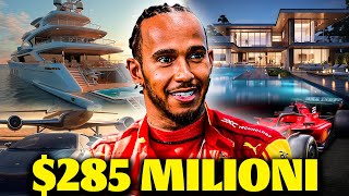 LEWIS HAMILTON FERRARI Il suo Stile di Vita Lussuoso nel 2024 [upl. by Ennaitsirk177]