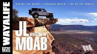 JEEP JL WRANGLER Off Road in MOAB  Behind the Rocks amp Top of the World  PART 3 [upl. by Anehc12]