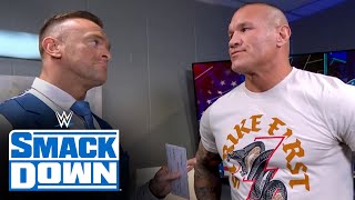 Randy Orton warns Nick Aldis he could RKO him again SmackDown highlights Dec 8 2023 [upl. by Simonette6]