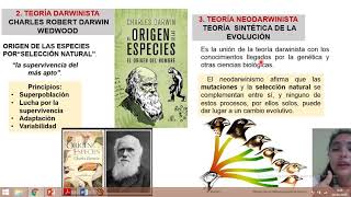 Teorías Evolutivas Lamarck  Darwinismo  Neodarwinismo [upl. by Radnaxela726]