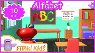 Alfabet leren Nederlands ABC  Compilatie video ABCD [upl. by Rawdan169]