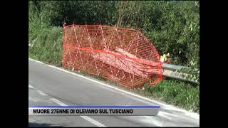 SCONTRO FRONTALE MUORE 27ENNE DI OLEVANO SUL TUSCIANO  SERVIZIO TG DEL 14092024 [upl. by Casteel758]