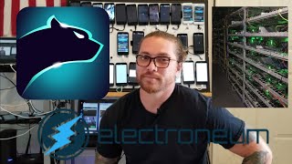 Phone Farm amp Chill Cheetah Keyboard Electroneum Mobile App Antminer Farm Phone Farm Update [upl. by Keg236]