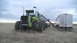 Straight Piped Steiger Panther ST325  Seeding 2014  Case IH Concord [upl. by Leonerd]