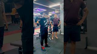 Upright row is majorly for shoulders not for traps …fitness bodybuilding training gym [upl. by Krystal54]