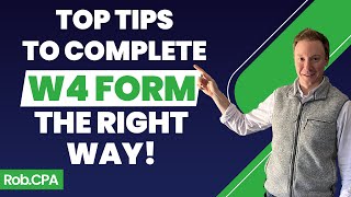 How to Fill Out an IRS W4 Form  Money Instructor [upl. by Atinuj]