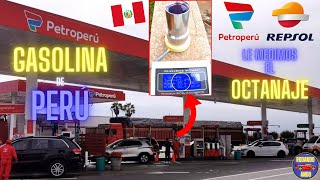 ⚠️OJO PERU CON LA GASOLINA GASOHOL⚠️ LE MEDIMOS EL OCTANAJE⛽PETROPERU Y REPSOL🔥 perú octanaje [upl. by Willa492]