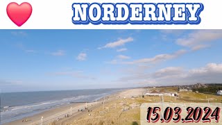 Norderney Germany Ferienbeginn am Freitag Nachmittag beach time 2024 [upl. by Ahsekel]