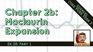 Maclaurin Expansion 1 • Higher Derivatives • CP2 Ex2B • 🎯 [upl. by Ecnerewal]