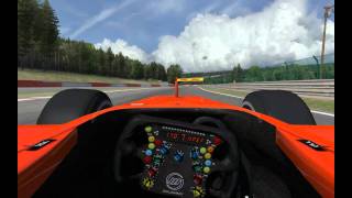 Circuit de SpaFrancorchamps  on iRacing [upl. by Allehcim307]