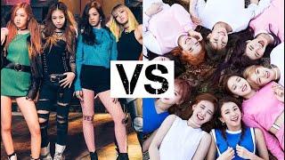 TWICE VS BLACKPINK  RAP BATTLE [upl. by Rosana]