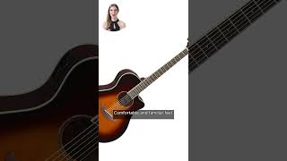 PROS Yamaha APX600 OVS Thin Body AcousticElectric Guitar Review shorts yamaha guitar [upl. by Niliram]