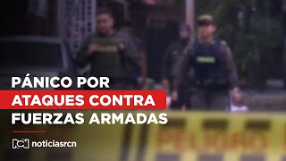 En video así fue el atentado contra el cantón militar en Cali [upl. by Trescott]