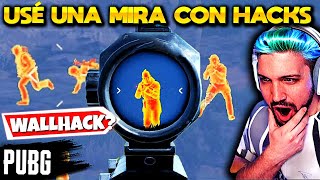 Usé una mira con WALLHACK en PUBG 😨 [upl. by Sebastiano]