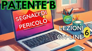 PATENTE B 2024  LEZIONI ONLINE N 6  patentistellari [upl. by Naegem485]