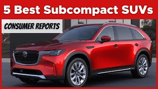 TOP 5 Best Subcompact SUVs For 2024 Most Reliable Affordable and Efficient [upl. by Susy]