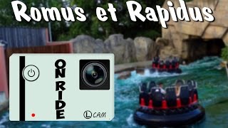 ROMUS ET RAPIDUS  Parc Astérix  On ride [upl. by Uaerraj]