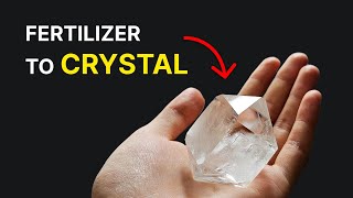 Growing A Crystal From Fertilizer [upl. by Neelhtakyram]