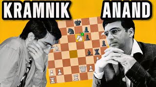 Vladimir Kramnik vs Viswanathan Anand 2008  Brilliant Trap [upl. by Drusi113]