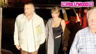 Taylor Swift Travis Kelce Ice Spice Pete Davidson Madelyn Cline amp Sofia Hublitz Attend SNL Party [upl. by Cid]