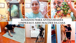 Achados Feira Antiguidades Meus e da Mãe  Limpezas e Arrumações da Casa 🏡 [upl. by Ynnam]