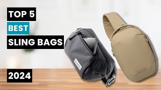 Unveiling 2024s Finest The Ultimate Guide to Top 5 Sling Bags  Gadget Corner Reviews 🎒✨ [upl. by Anica297]