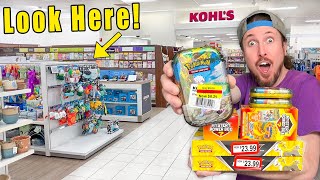 HURRY Found Kohls SECRET Clearance Pokemon Cards [upl. by Assenahs577]