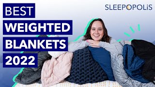 Best Weighted Blankets 2022  Our Top 6 Weighted Blanket Picks [upl. by Schnell977]