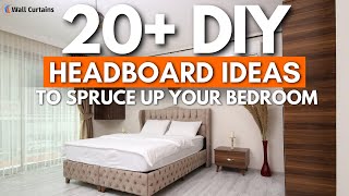 20 DIY Headboard Ideas to Spruce Up Your Bedroom [upl. by Retsae396]