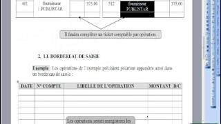 023 La précomptabilisation des opérations [upl. by Josiah]