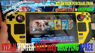 Steam Winter Sale 2023  Shopping Spree  Steam Deck Gaming Console From Greenhills Tagalog [upl. by Reuven]