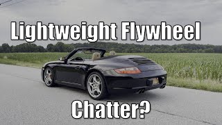 Porsche 911 Lightweight Flywheel Raw Idle Chatter  Just The Noise [upl. by Marwin]