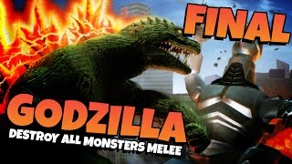 Godzilla Destroy All Monsters Melee  Final Episode  ORGA [upl. by Rolfston]