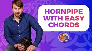 Irish Concertina Lesson Easy Chord Technique Kit OMahonys Hornpipe 🎵🎵 [upl. by Adnyleb]