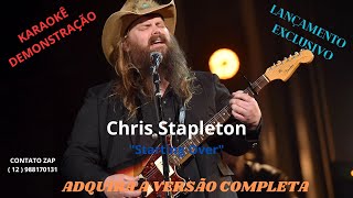 KARAOKÊ Chris Stapleton’s performs Starting Over at [upl. by Airetas]