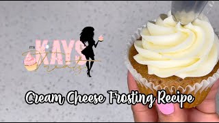 Cream cheese frosting recipe [upl. by Doraj]