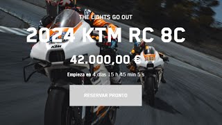 KTM RC 8C 100 unidades 42000 € [upl. by Anida]