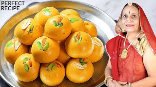 बेसन के लड्डू  दानेदारचमकदार और पर्फेक्ट बनाने विधी  Besan ke Laddu recipe with Tips and Tricks [upl. by Edin]