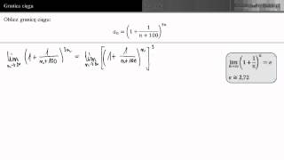 Oblicz granicę ciągu an  11n1003n [upl. by Crist]